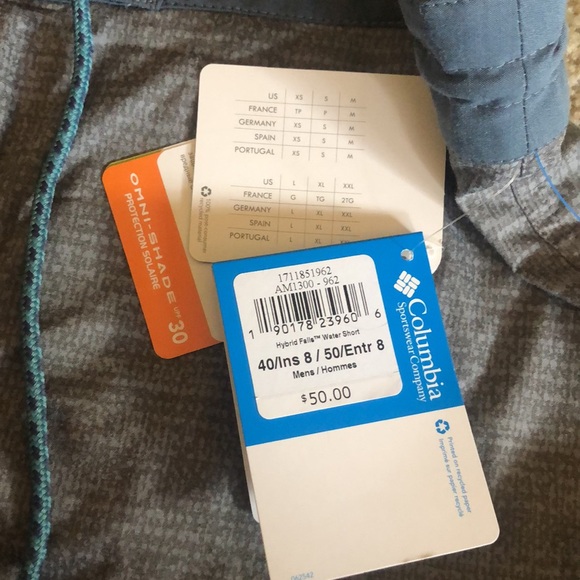 Columbia Shorts Mens - Picture 3 of 8